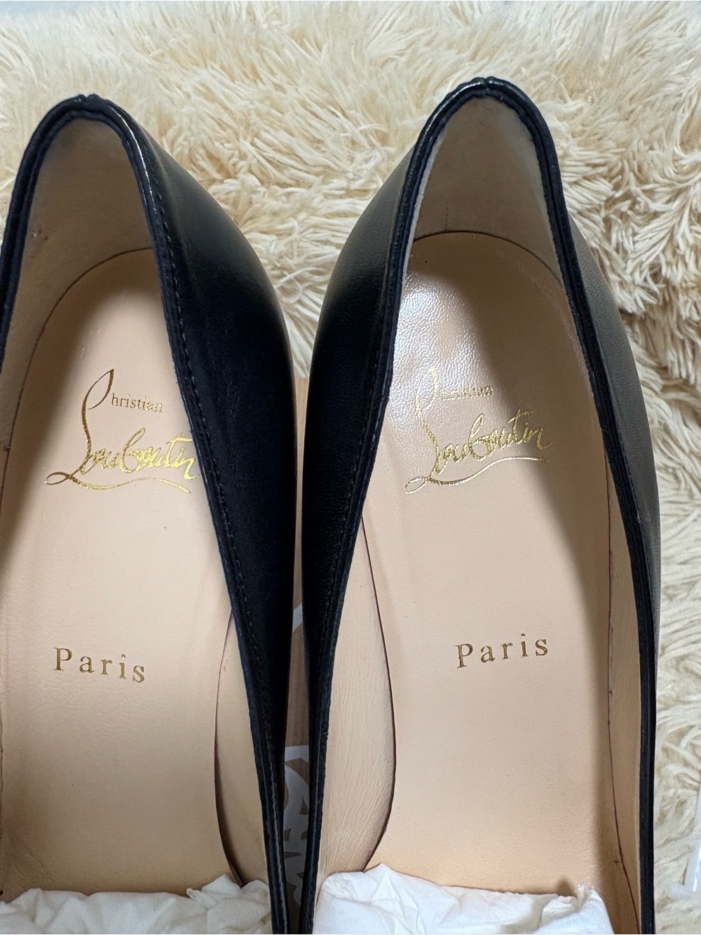 Christian Louboutin Shiny Nappa Leather Pigalle 100 Pump (Pre-Loved) - Picture 10 of 16